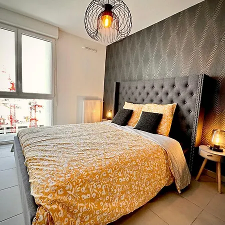 Duplex - Vue Mer Exceptionnelle - Quartier Euromed-Avec Box Marseille Exterior photo